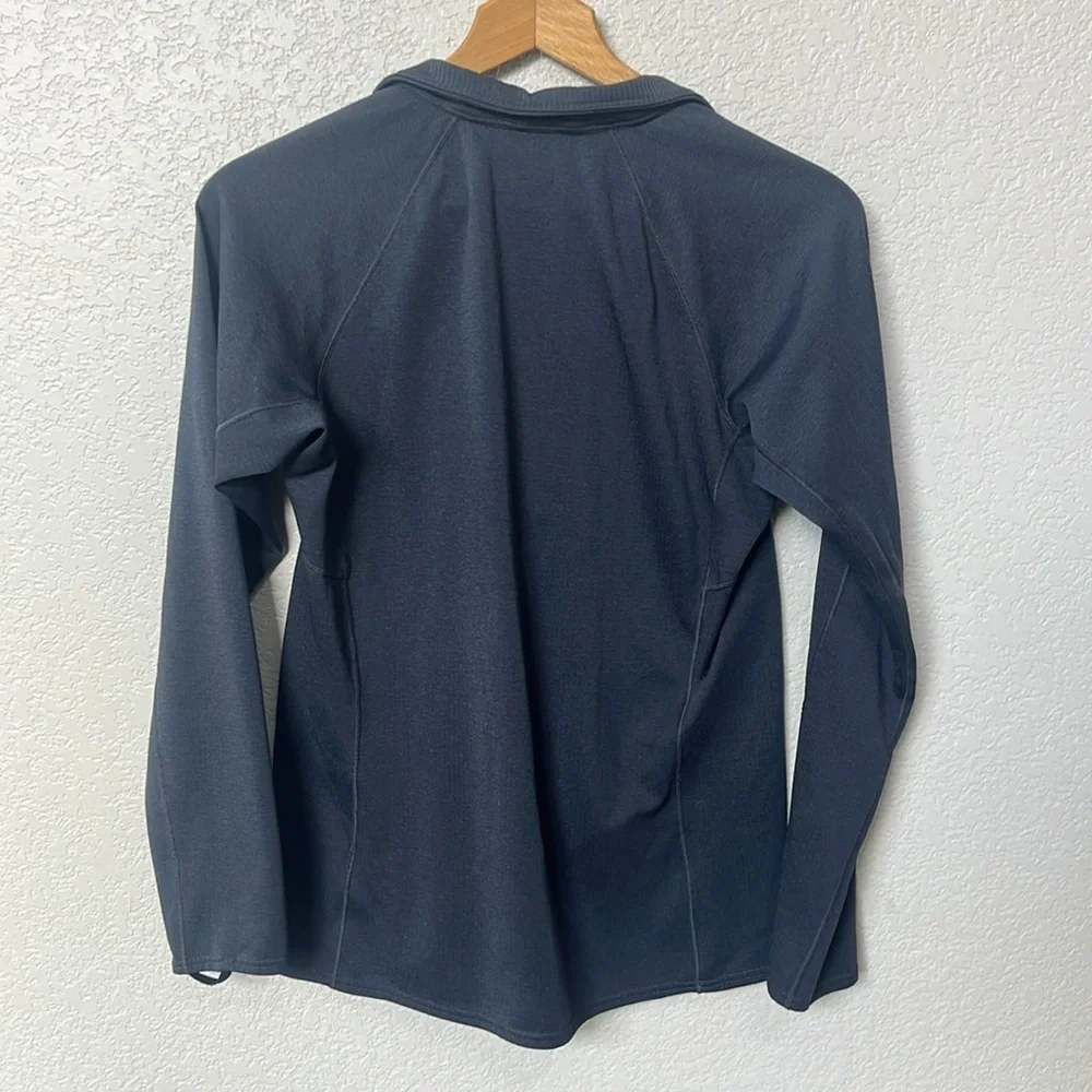 Patagonia Capilene Baselayer Zip Up Long Sleeve Top Gray size Medium - Picture 8 of 11